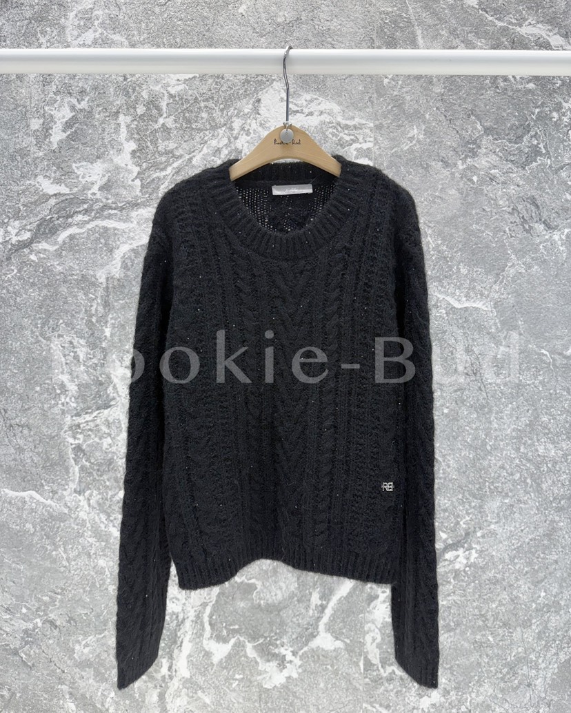 ROOKIE BUD東大門㊣實拍女士新款25秋冬休閑針織衫麻花針織ROOKIE BUD-L針織衫圖色2