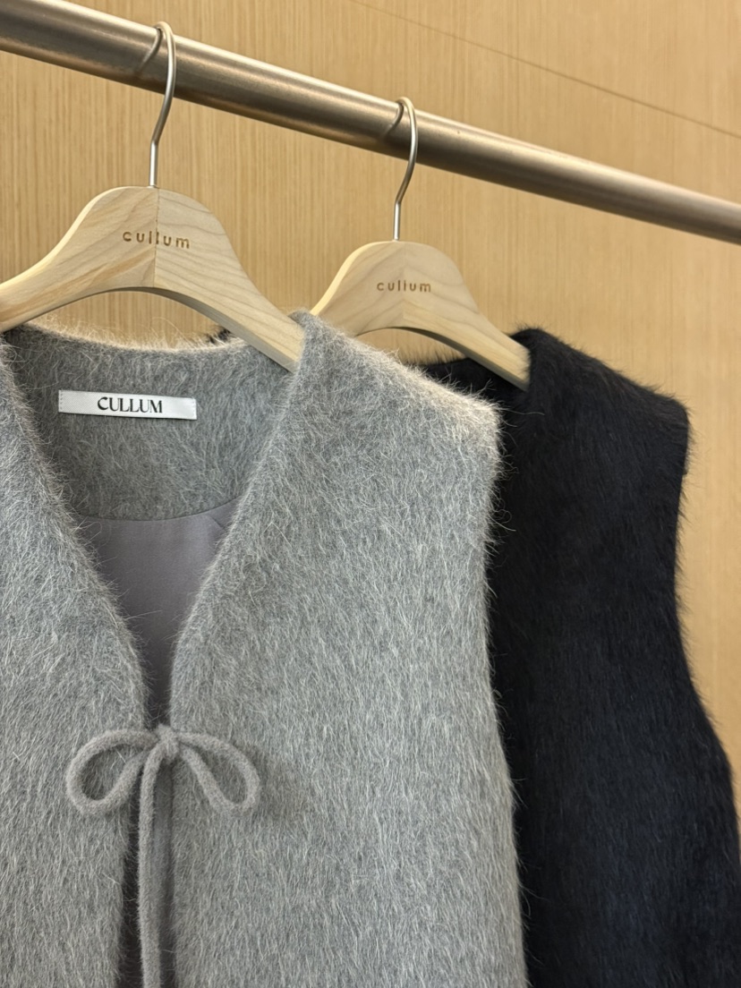 CULLUM韓國直郵㊣女士新款熱賣真品時尚休閑25秋冬推薦馬甲CULLUM馬甲