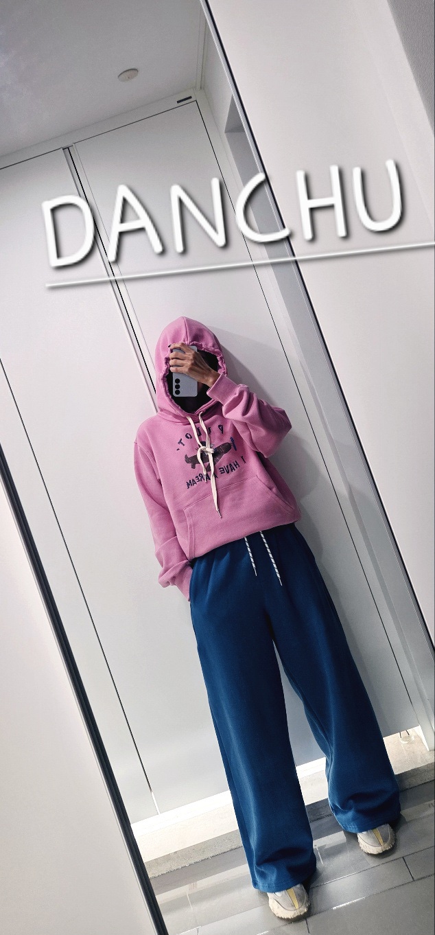 DANCHU韓國直郵㊣女士新品真品25秋冬職業時尚休閑人氣衛衣DANCHU衛衣