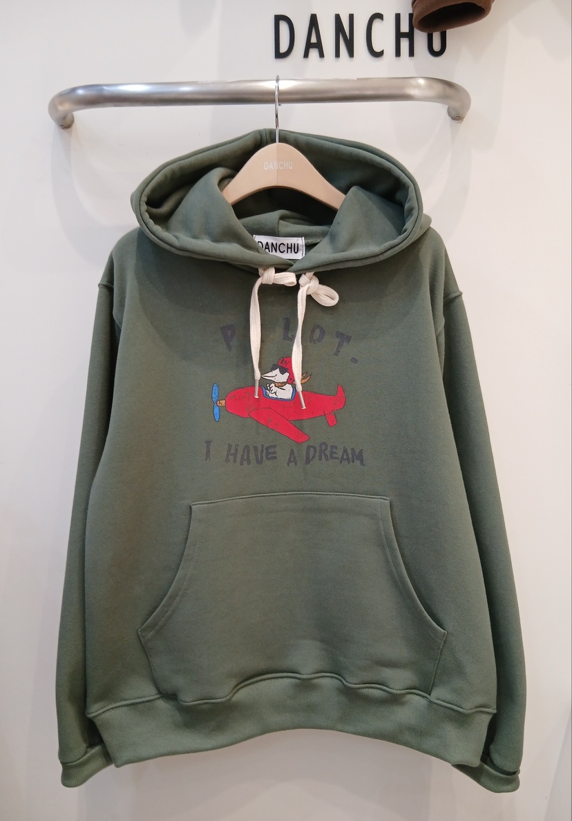 DANCHU韓國直郵㊣女士新品真品25秋冬職業時尚休閑人氣衛衣DANCHU衛衣圖色2