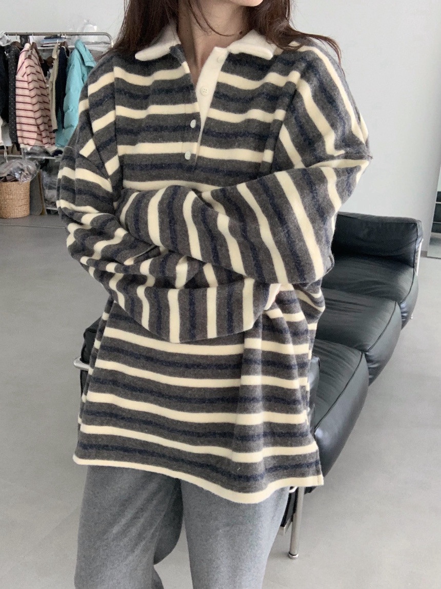 PLANTS ON GRAY韓國直郵㊣女裝新款休閑真品25秋冬推薦衛衣PLANTS ON GRAY衛衣圖色1