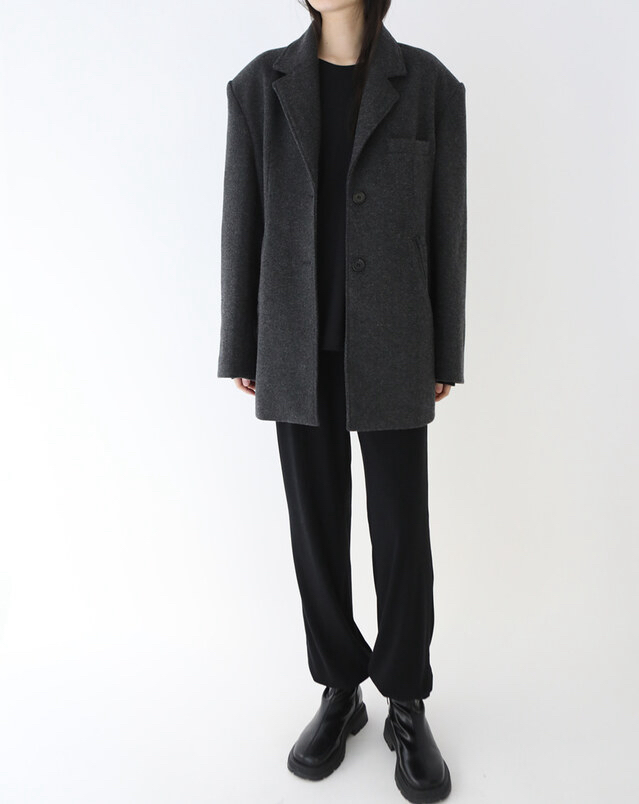 PLANTS ON GRAY東大門㊣實拍女士新品人氣推薦25秋冬夾克PLANTS ON GRAY夾克