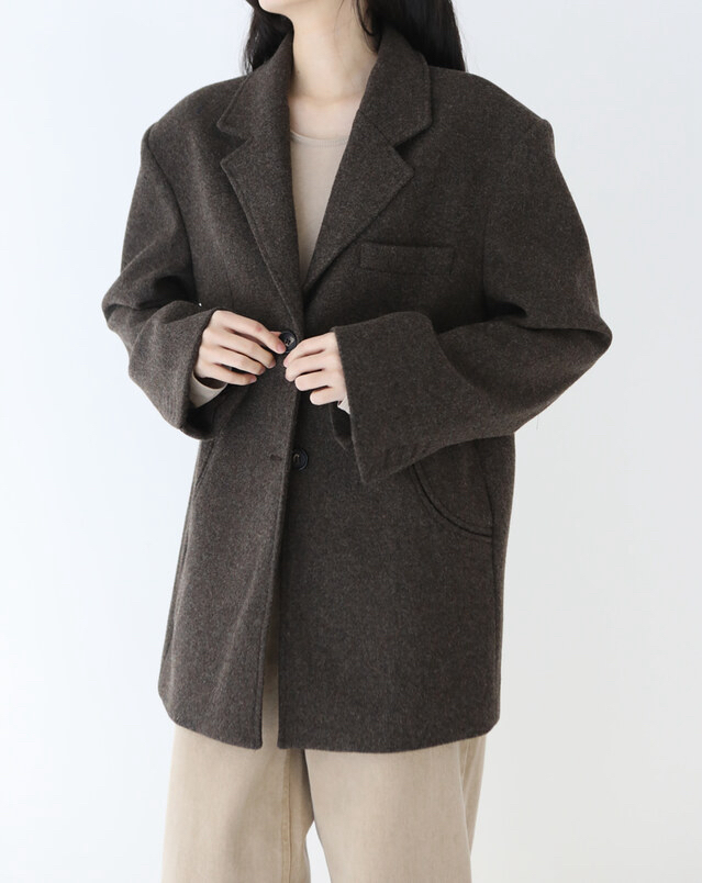 PLANTS ON GRAY東大門㊣實拍女士新品人氣推薦25秋冬夾克PLANTS ON GRAY夾克