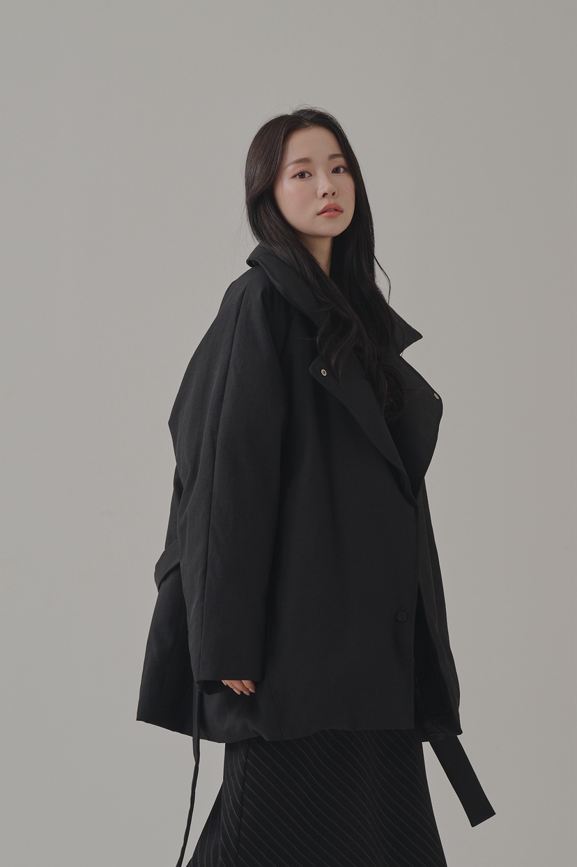 ATHEA韓國直郵㊣女裝新品人氣熱賣真品短款羽絨服含腰帶鵝絨ATHEA短款羽絨服