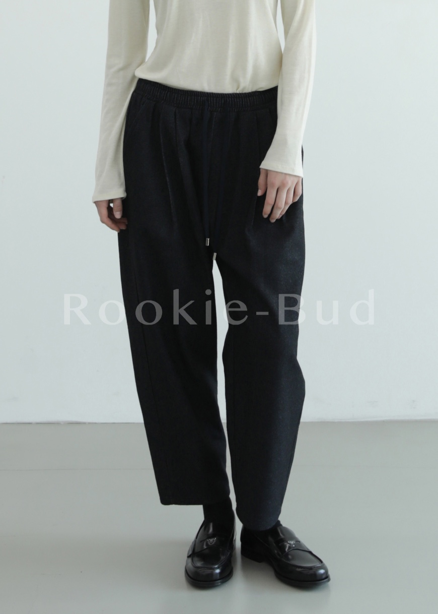 ROOKIE BUD東大門㊣代購女士新品休閑推薦職業休閑褲羊毛拉絨ROOKIE BUD-L休閑褲