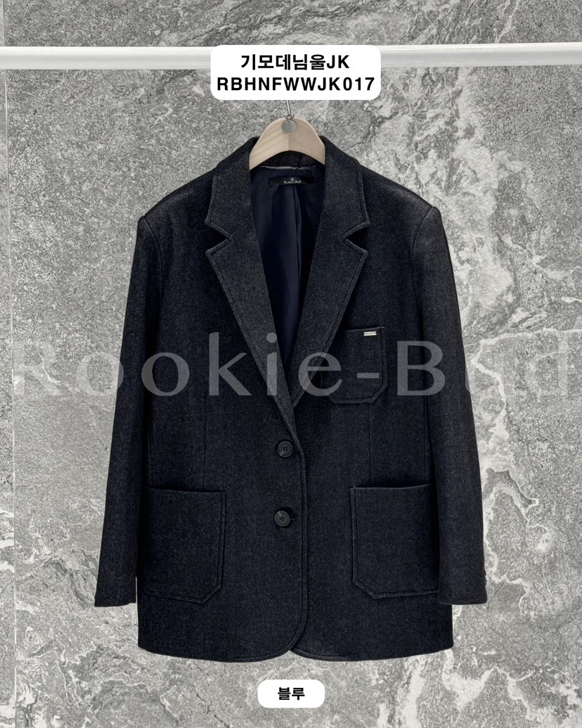 ROOKIE BUD東大門㊣代購女士新款推薦25秋冬人氣夾克羊毛拉絨ROOKIE BUD-L夾克