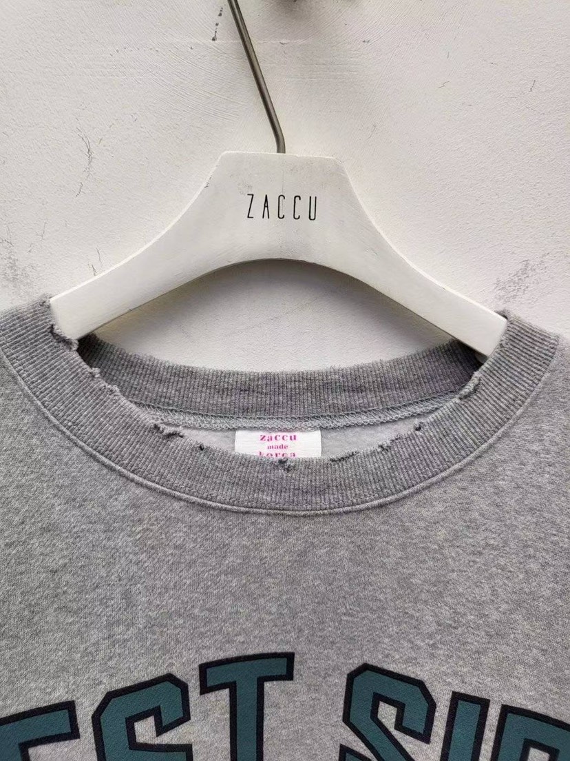 ZACCU韓國直郵㊣女士新款25秋冬真品熱賣推薦人氣休閑衛衣加絨ZACCU衛衣