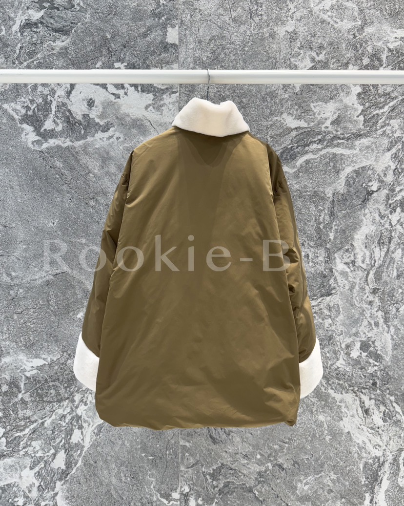 ROOKIE BUD東大門㊣直郵女裝新品熱賣人氣休閑短款棉服羊毛棉ROOKIE BUD-L短款棉服