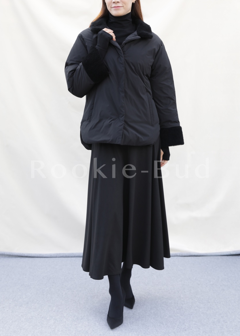 ROOKIE BUD東大門㊣直郵女裝新品熱賣人氣休閑短款棉服羊毛棉ROOKIE BUD-L短款棉服