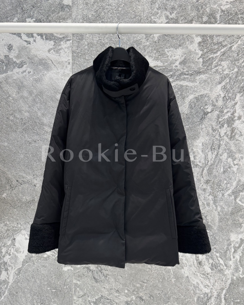 ROOKIE BUD東大門㊣直郵女裝新品熱賣人氣休閑短款棉服羊毛棉ROOKIE BUD-L短款棉服圖色1