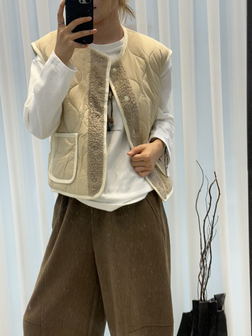 MILLIMETER韓國代購㊣女裝新款推薦人氣真品職業休閑25秋冬馬甲MILLIMETER/MGML馬甲