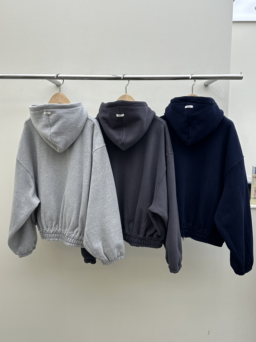 I MFACT韓國代購㊣女士新款25秋冬熱賣職業衛衣拉鏈高領連帽I MFACT衛衣