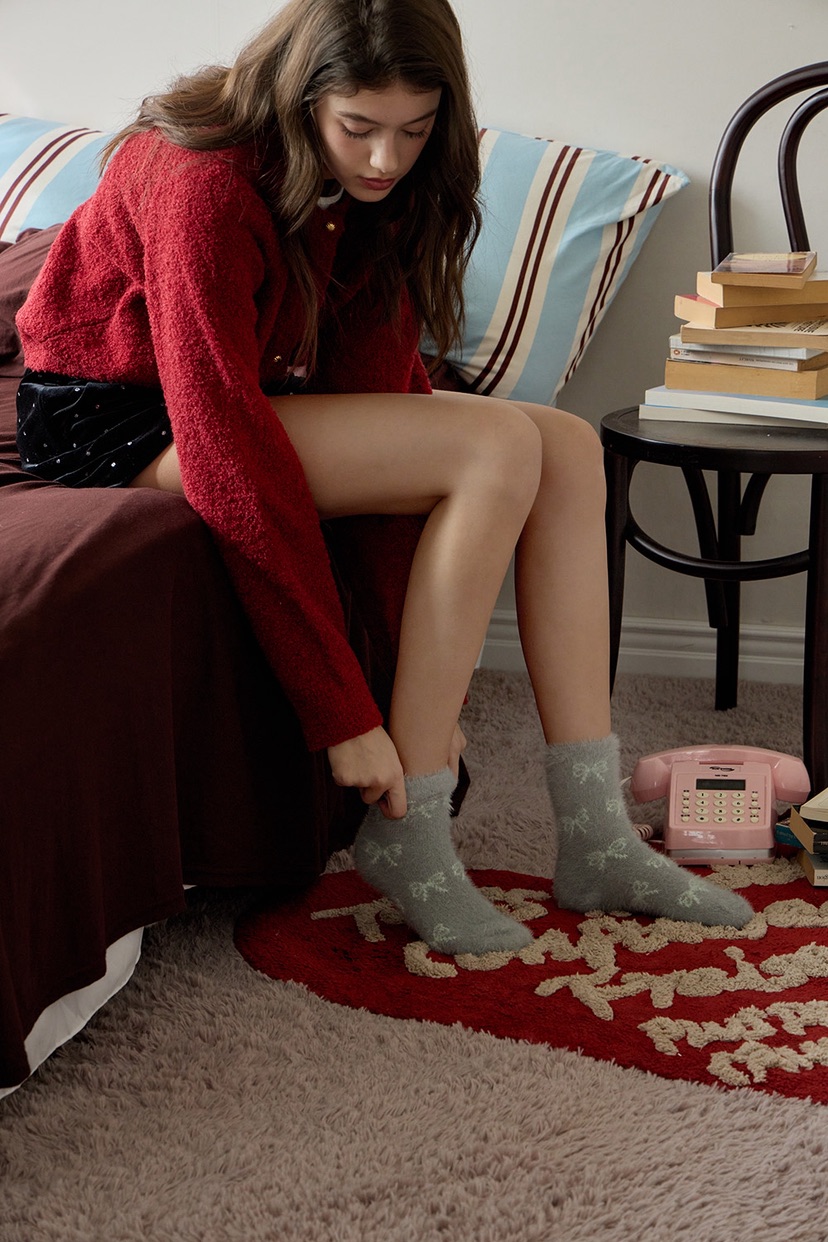 MU:TI東大門㊣實拍女裝新款25秋冬時尚休閑職業真品推薦襪子MU:TI襪子