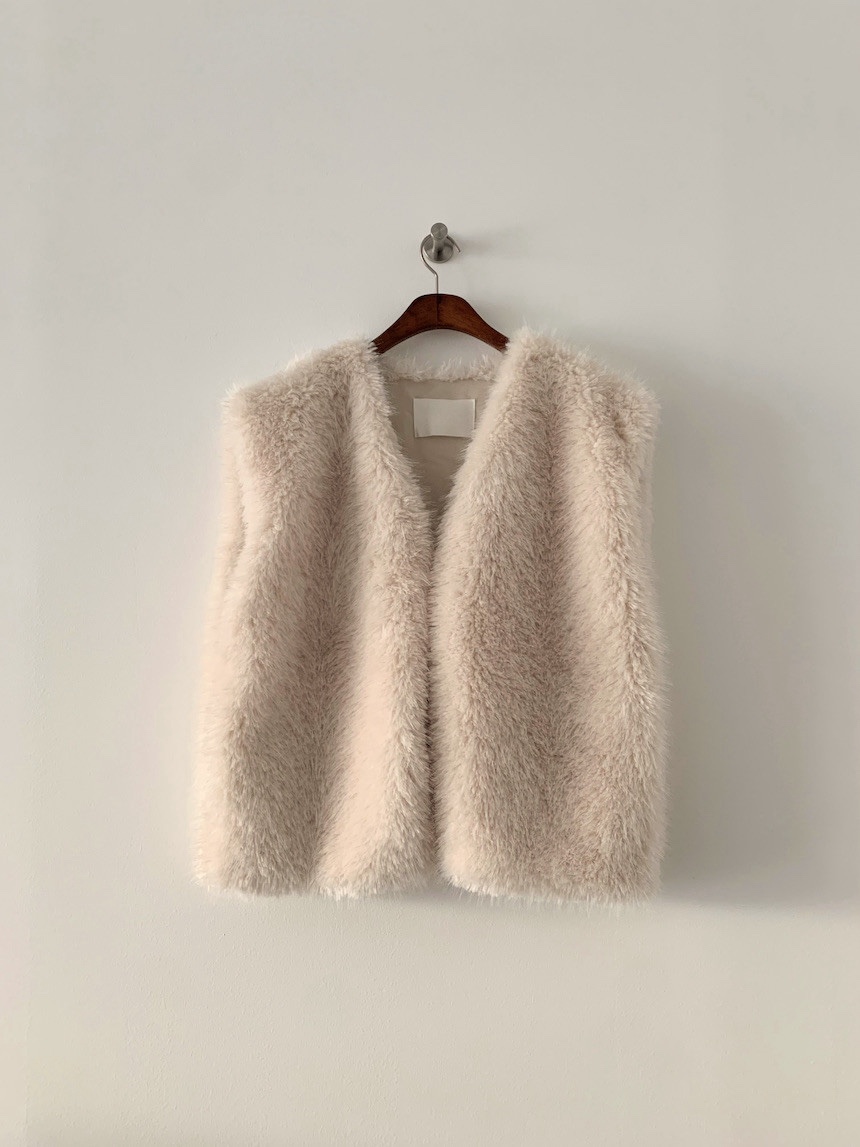 PLANTS ON GRAY東大門㊣代購女士新款熱賣時尚推薦人氣馬甲PLANTS ON GRAY馬甲圖色2