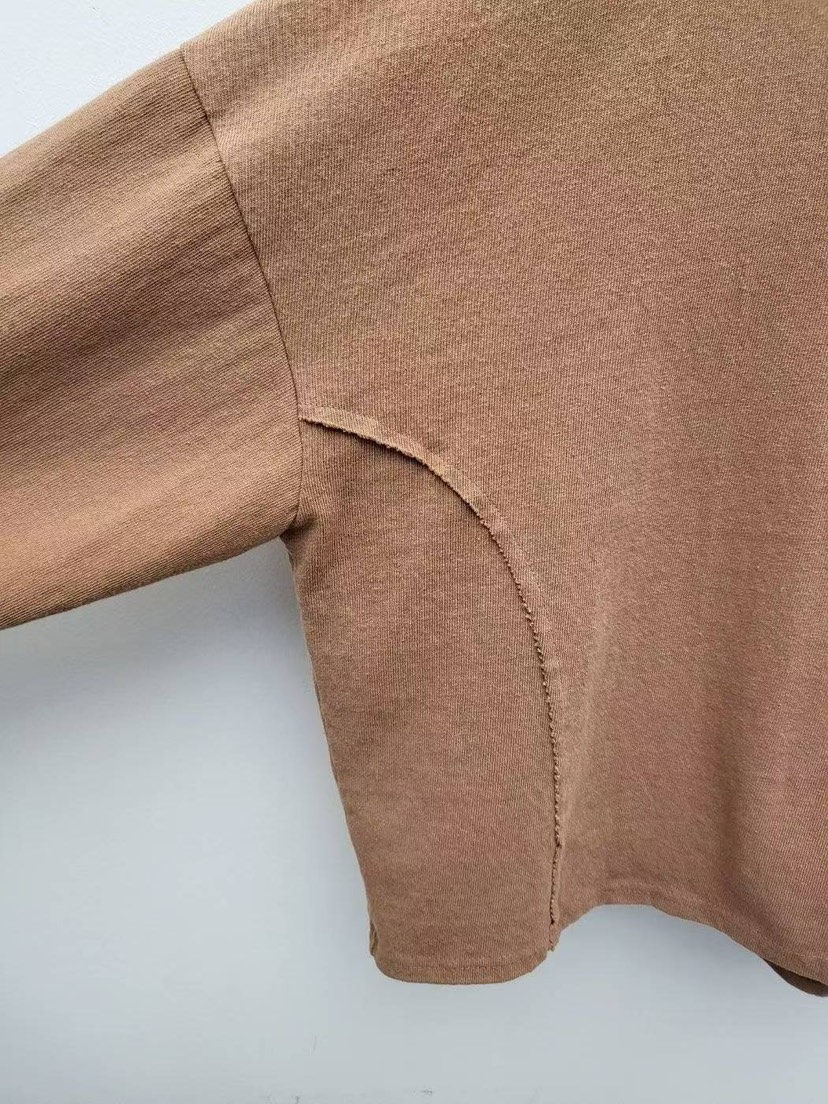 ZACCU韓國直郵㊣女裝新款推薦熱賣職業真品長袖T恤兜帽紐扣ZACCU長袖T恤