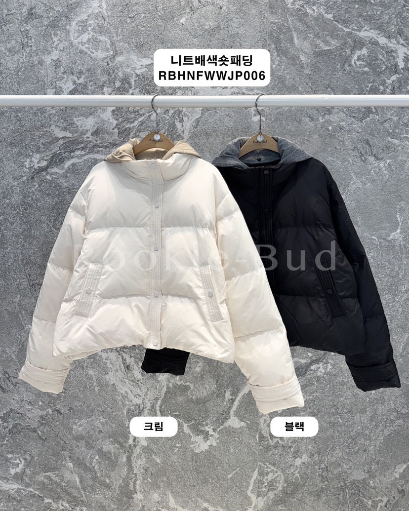 ROOKIE BUD韓國代購㊣女士新品推薦人氣熱賣真品休閑短款棉服ROOKIE BUD-L短款棉服