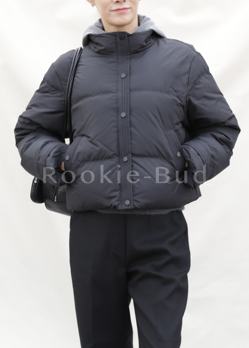 ROOKIE BUD韓國代購㊣女士新品推薦人氣熱賣真品休閑短款棉服ROOKIE BUD-L短款棉服