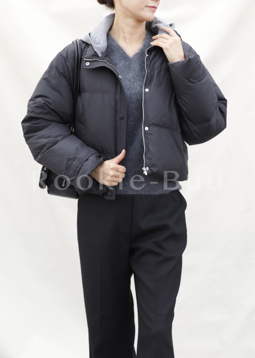 ROOKIE BUD韓國代購㊣女士新品推薦人氣熱賣真品休閑短款棉服ROOKIE BUD-L短款棉服