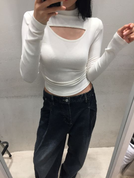 mars韓國直郵㊣女裝新品熱賣真品時尚推薦休閑25秋冬長袖T恤mars長袖T恤