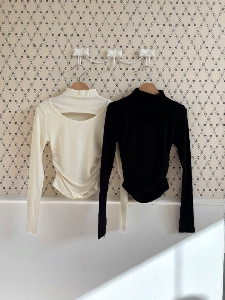 mars韓國直郵㊣女裝新品熱賣真品時尚推薦休閑25秋冬長袖T恤mars長袖T恤