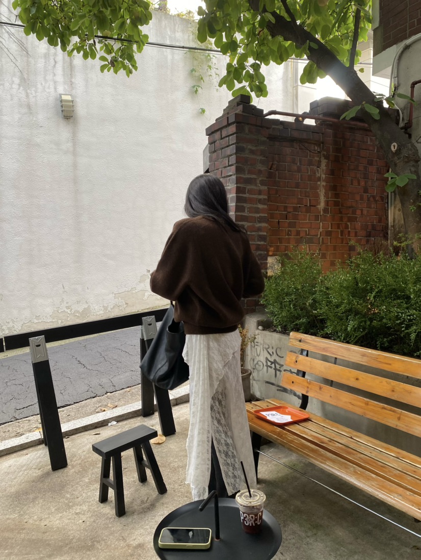 OUPPT東大門㊣實拍女士新款職業25秋冬推薦熱賣人氣真品長裙OUPPT長裙