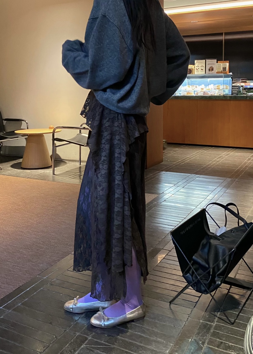 OUPPT東大門㊣實拍女士新款職業25秋冬推薦熱賣人氣真品長裙OUPPT長裙