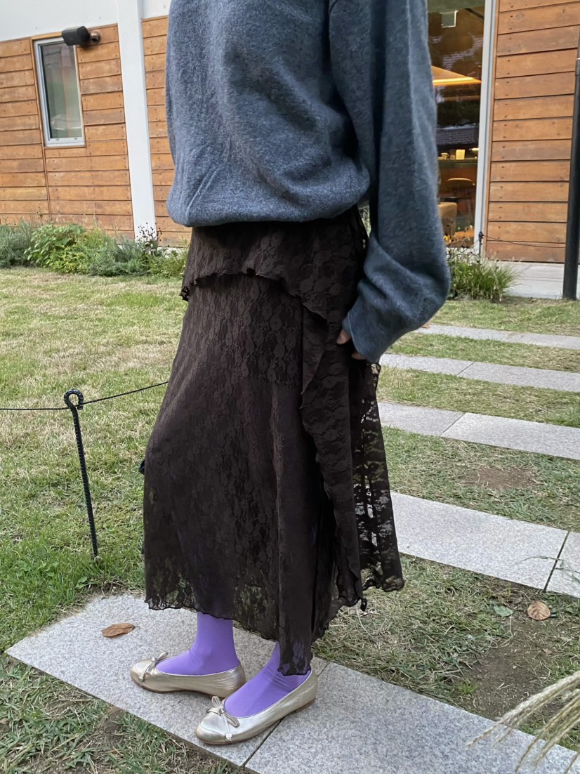 OUPPT東大門㊣實拍女士新款職業25秋冬推薦熱賣人氣真品長裙OUPPT長裙圖色3