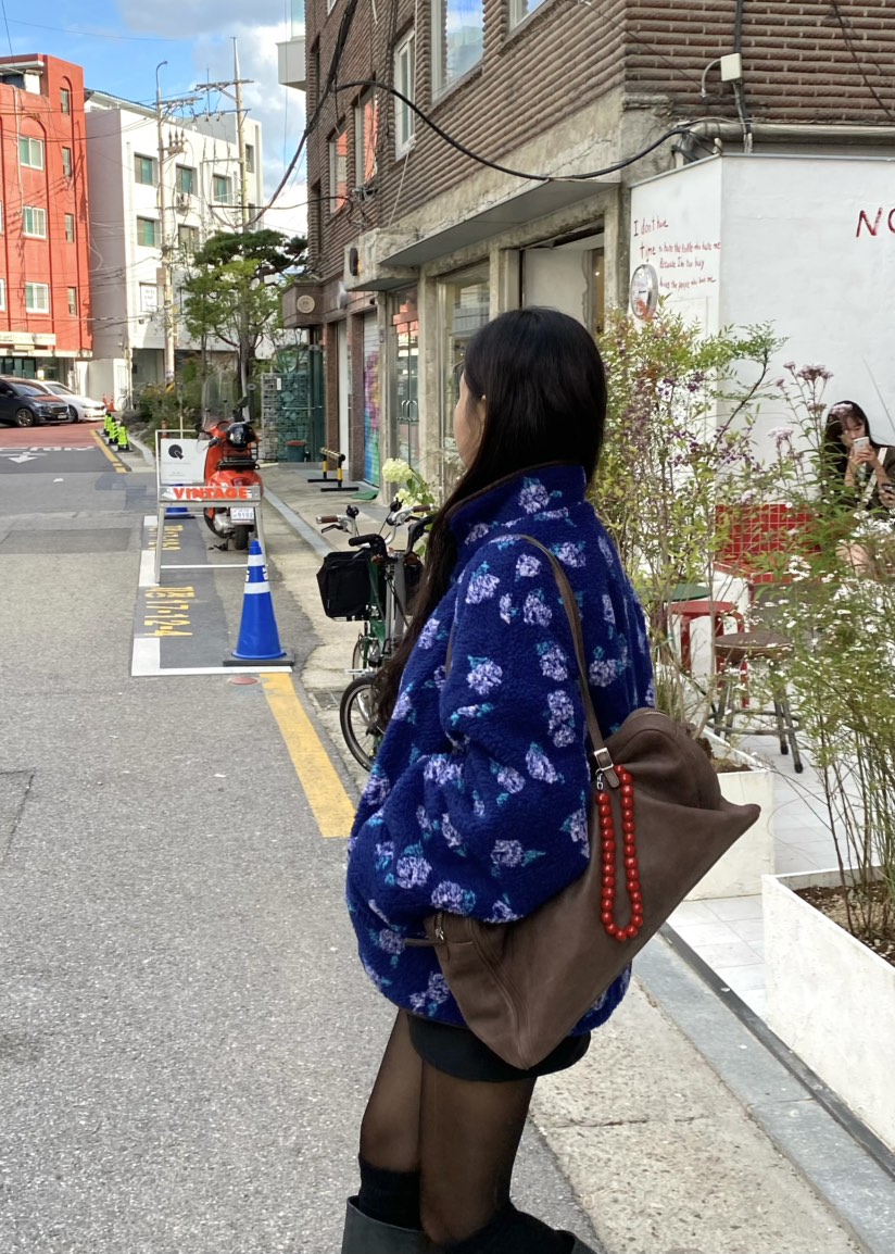 OUPPT韓國代購㊣女士新品25秋冬休閑人氣推薦真品熱賣職業夾克OUPPT夾克