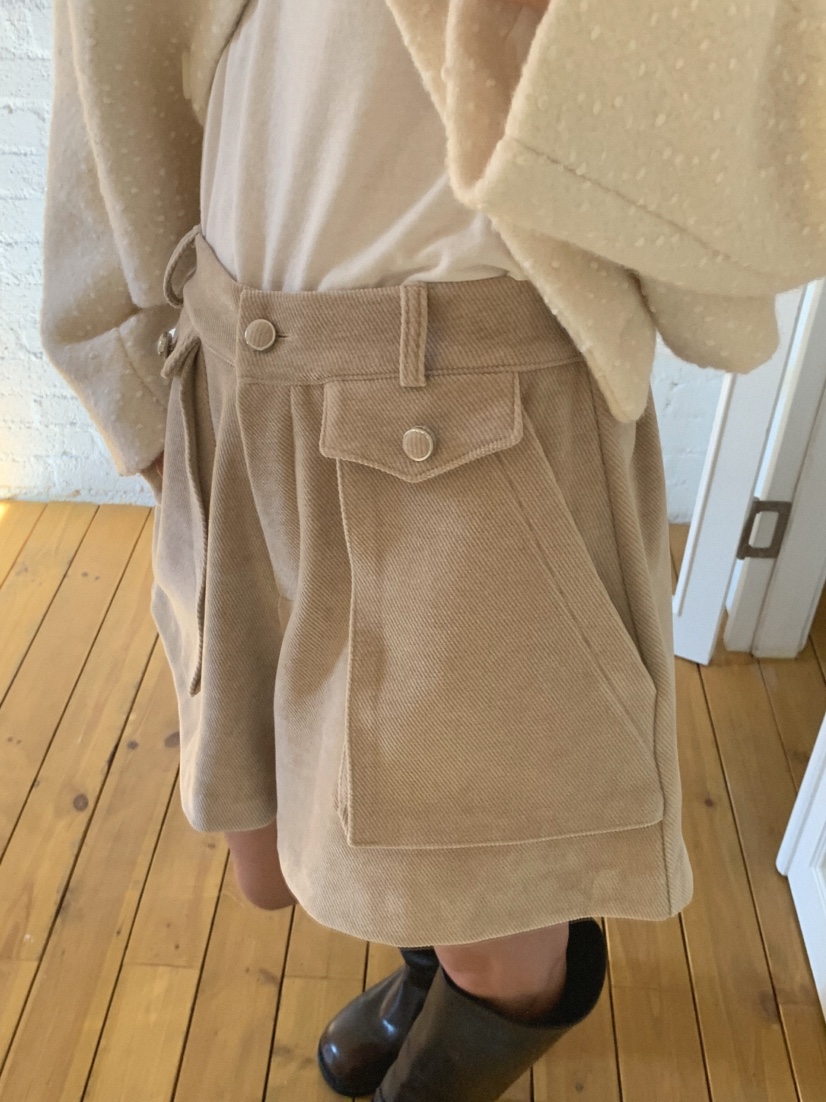 MOSMOS東大門㊣代購女士新品休閑推薦職業25秋冬真品時尚短褲MOSMOS短褲