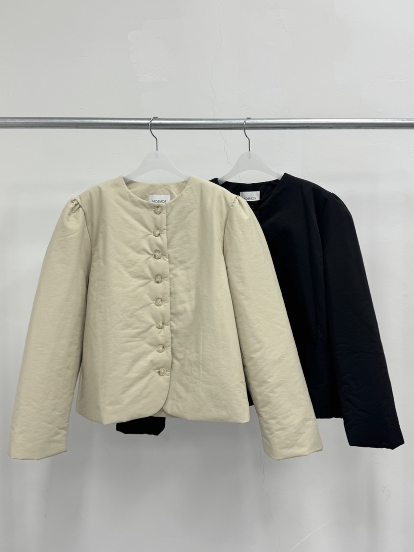 MOSMOS韓國直郵㊣女士新款25秋冬推薦時尚熱賣職業短款棉服MOSMOS短款棉服