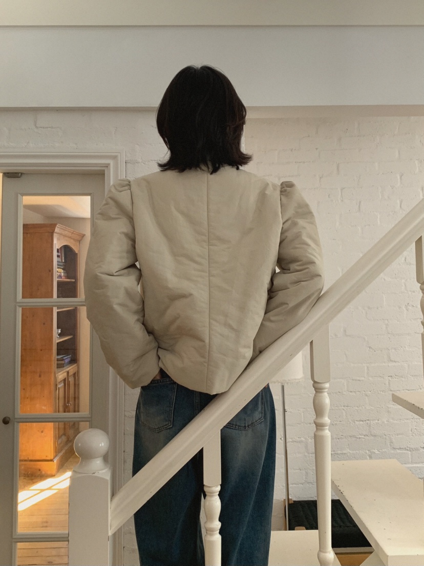 MOSMOS韓國直郵㊣女士新款25秋冬推薦時尚熱賣職業短款棉服MOSMOS短款棉服