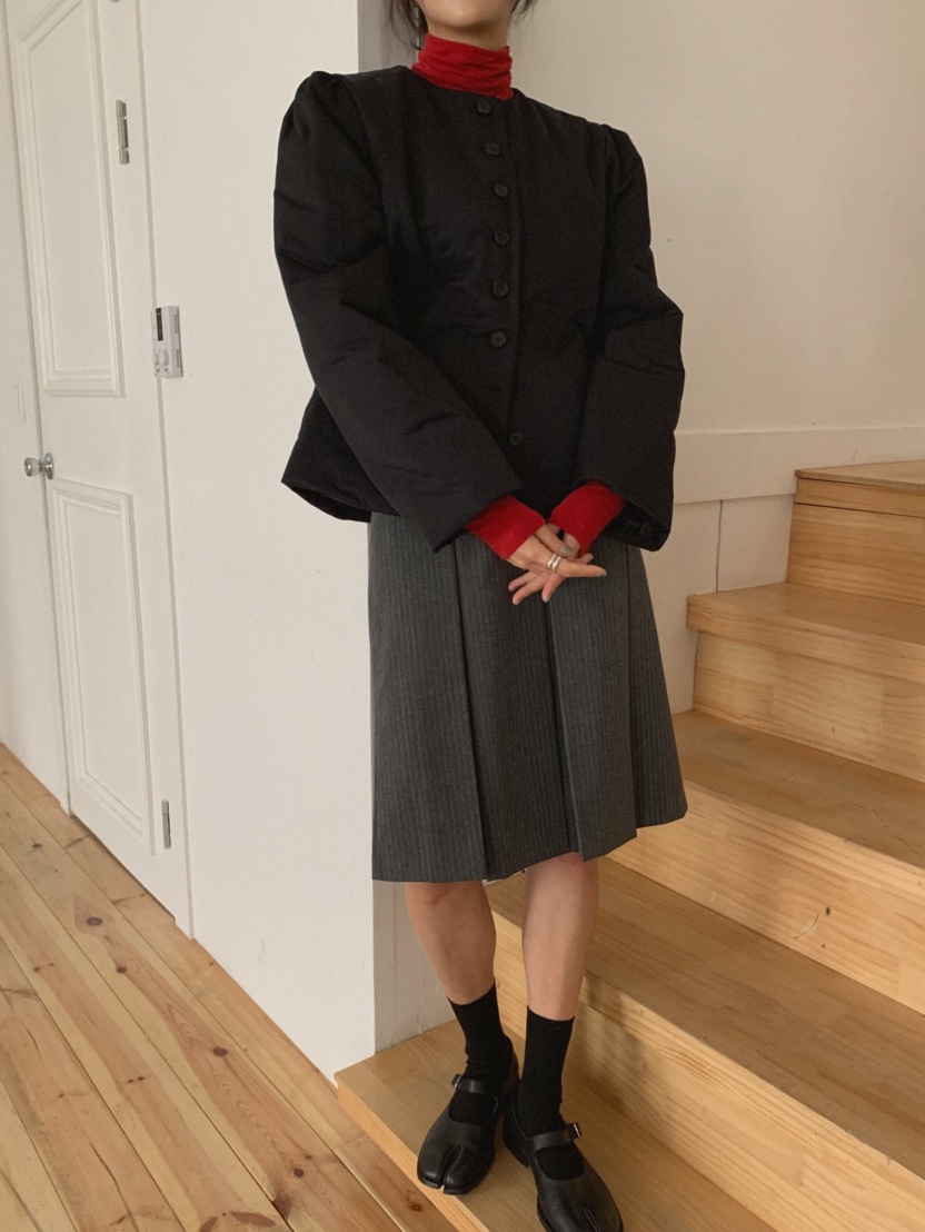 MOSMOS韓國直郵㊣女士新款25秋冬推薦時尚熱賣職業短款棉服MOSMOS短款棉服