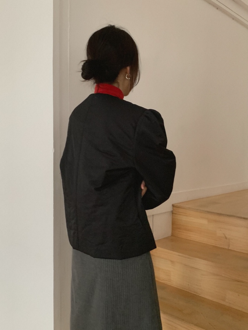 MOSMOS韓國直郵㊣女士新款25秋冬推薦時尚熱賣職業短款棉服MOSMOS短款棉服