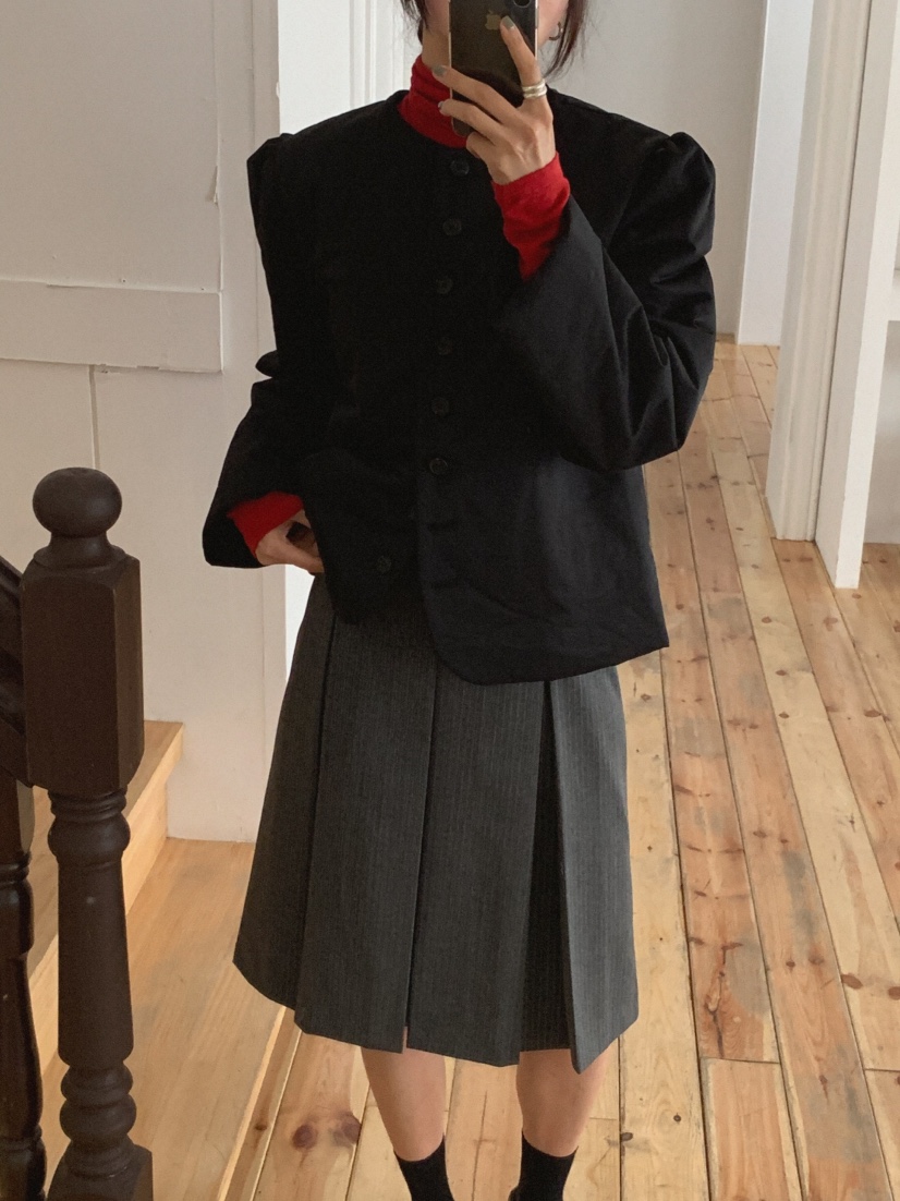 MOSMOS韓國直郵㊣女士新款25秋冬推薦時尚熱賣職業短款棉服MOSMOS短款棉服