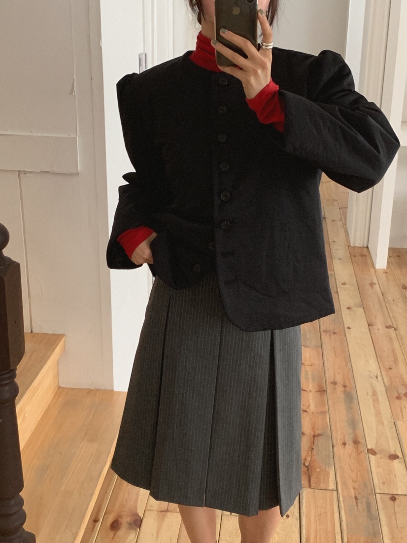 MOSMOS韓國直郵㊣女士新款25秋冬推薦時尚熱賣職業短款棉服MOSMOS短款棉服