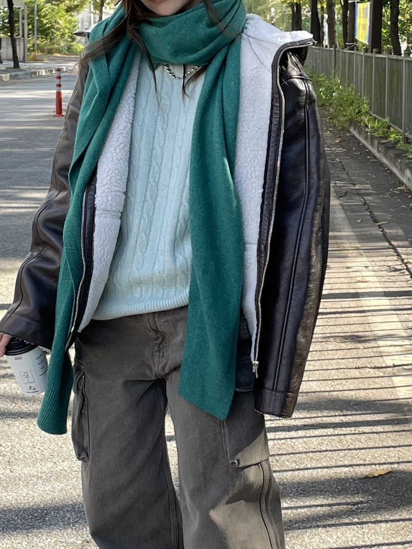 WATER/RIVER東大門㊣實拍女裝新品推薦職業真品熱賣圍巾披肩WATER/RIVER圍巾/披肩