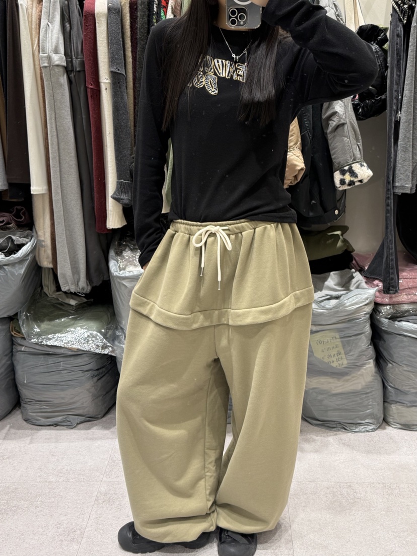 SHIRRING韓國代購㊣女士新品職業推薦時尚人氣真品25秋冬休閑褲SHIRRING休閑褲