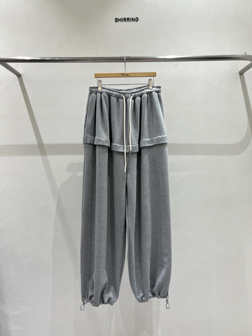 SHIRRING韓國代購㊣女士新品職業推薦時尚人氣真品25秋冬休閑褲SHIRRING休閑褲圖色1