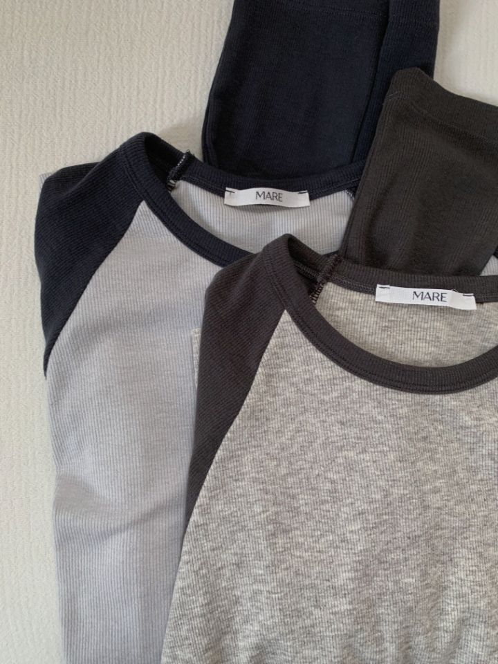 MARE東大門㊣代購女裝新品人氣熱賣真品職業25秋冬時尚長袖T恤MARE長袖T恤