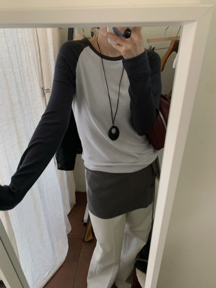 MARE東大門㊣代購女裝新品人氣熱賣真品職業25秋冬時尚長袖T恤MARE長袖T恤