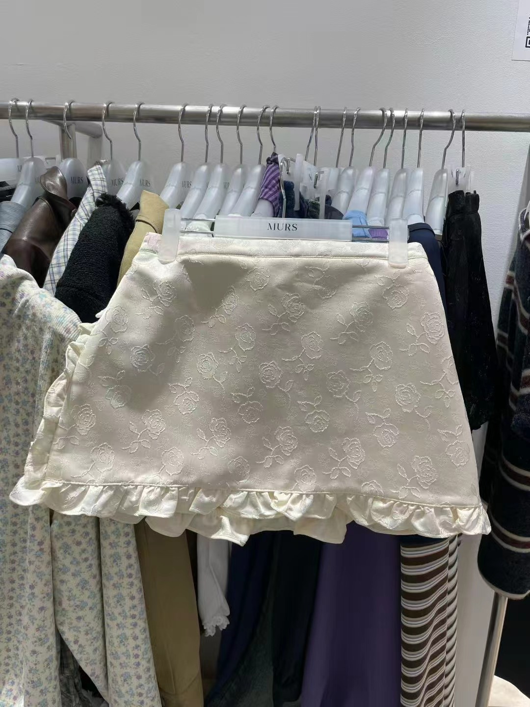 MURS韓國代購㊣女裝新款推薦人氣熱賣時尚25秋冬真品職業短裙MURS短裙圖色2