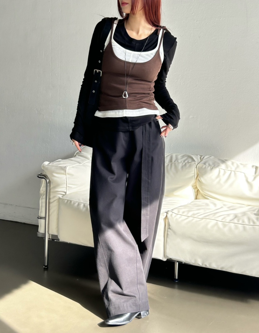 OVER NEAR東大門㊣直郵女裝新款推薦25秋冬熱賣真品長袖T恤OVER NEAR長袖T恤