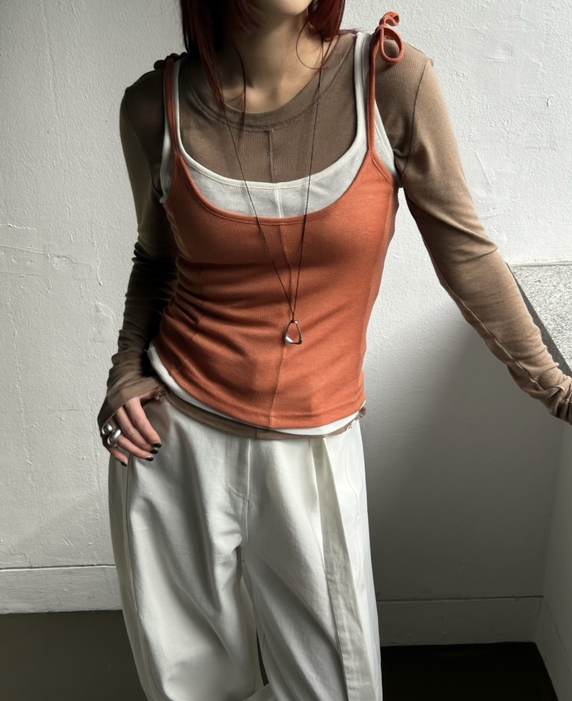 OVER NEAR東大門㊣直郵女裝新款推薦25秋冬熱賣真品長袖T恤OVER NEAR長袖T恤