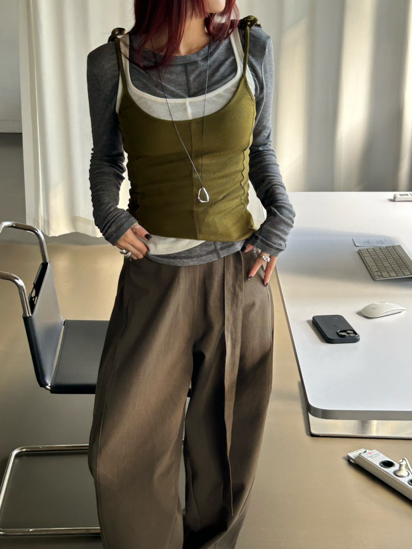 OVER NEAR東大門㊣直郵女裝新款推薦25秋冬熱賣真品長袖T恤OVER NEAR長袖T恤