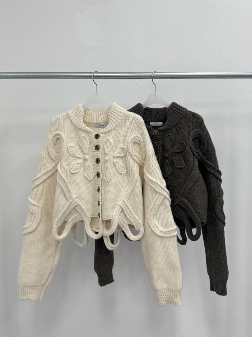 MOSMOS東大門㊣直郵女裝新品真品職業人氣休閑25秋冬毛衣小飛象MOSMOS毛衣