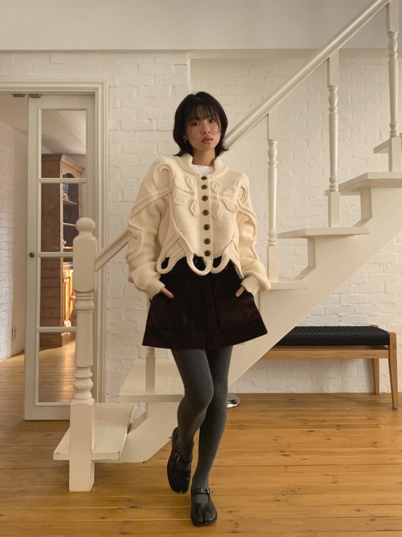 MOSMOS東大門㊣直郵女裝新品真品職業人氣休閑25秋冬毛衣小飛象MOSMOS毛衣