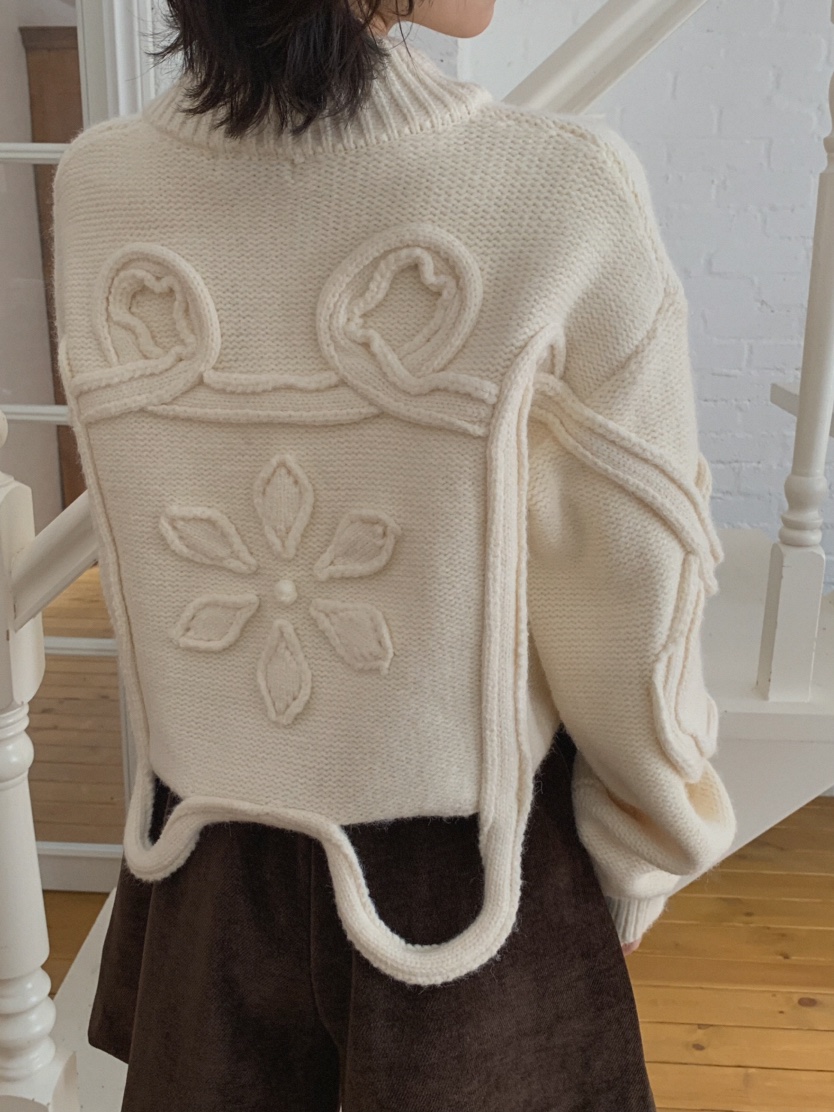 MOSMOS東大門㊣直郵女裝新品真品職業人氣休閑25秋冬毛衣小飛象MOSMOS毛衣