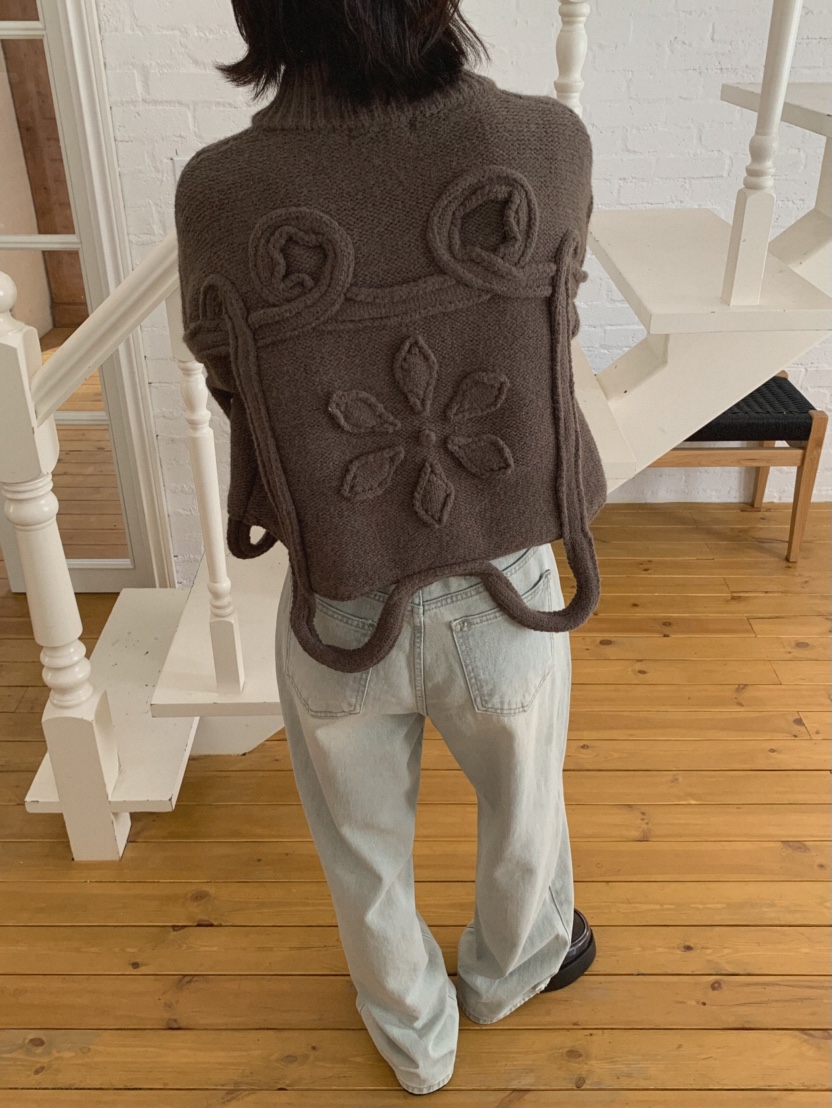 MOSMOS東大門㊣直郵女裝新品真品職業人氣休閑25秋冬毛衣小飛象MOSMOS毛衣