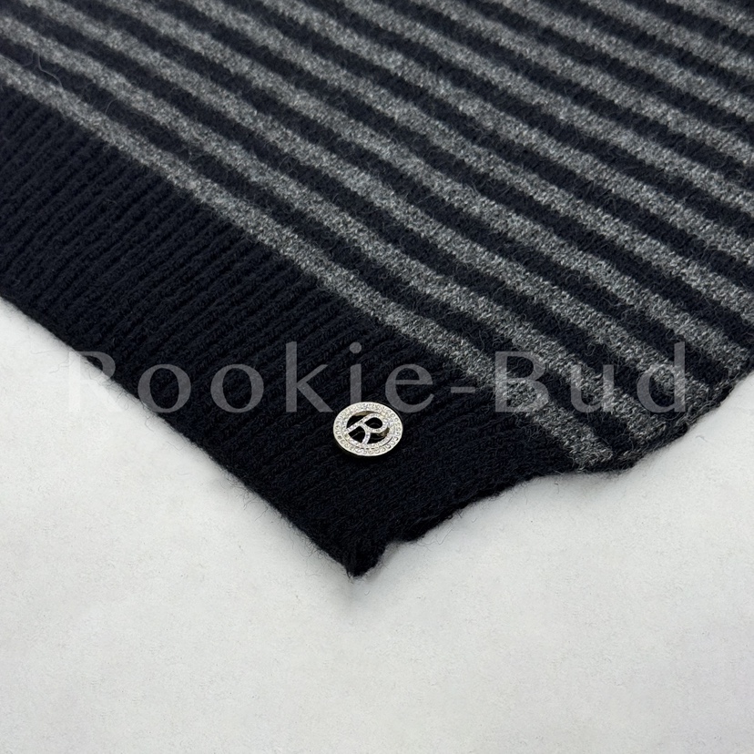 ROOKIE BUD東大門㊣代購女士新品熱賣職業真品圍巾披肩條紋ROOKIE BUD-L圍巾/披肩