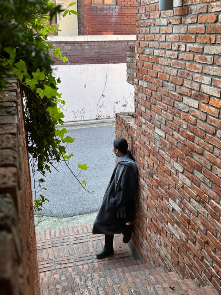 MARE韓國直郵㊣女士新品熱賣推薦休閑時尚職業中長款大衣手工MARE中長款大衣